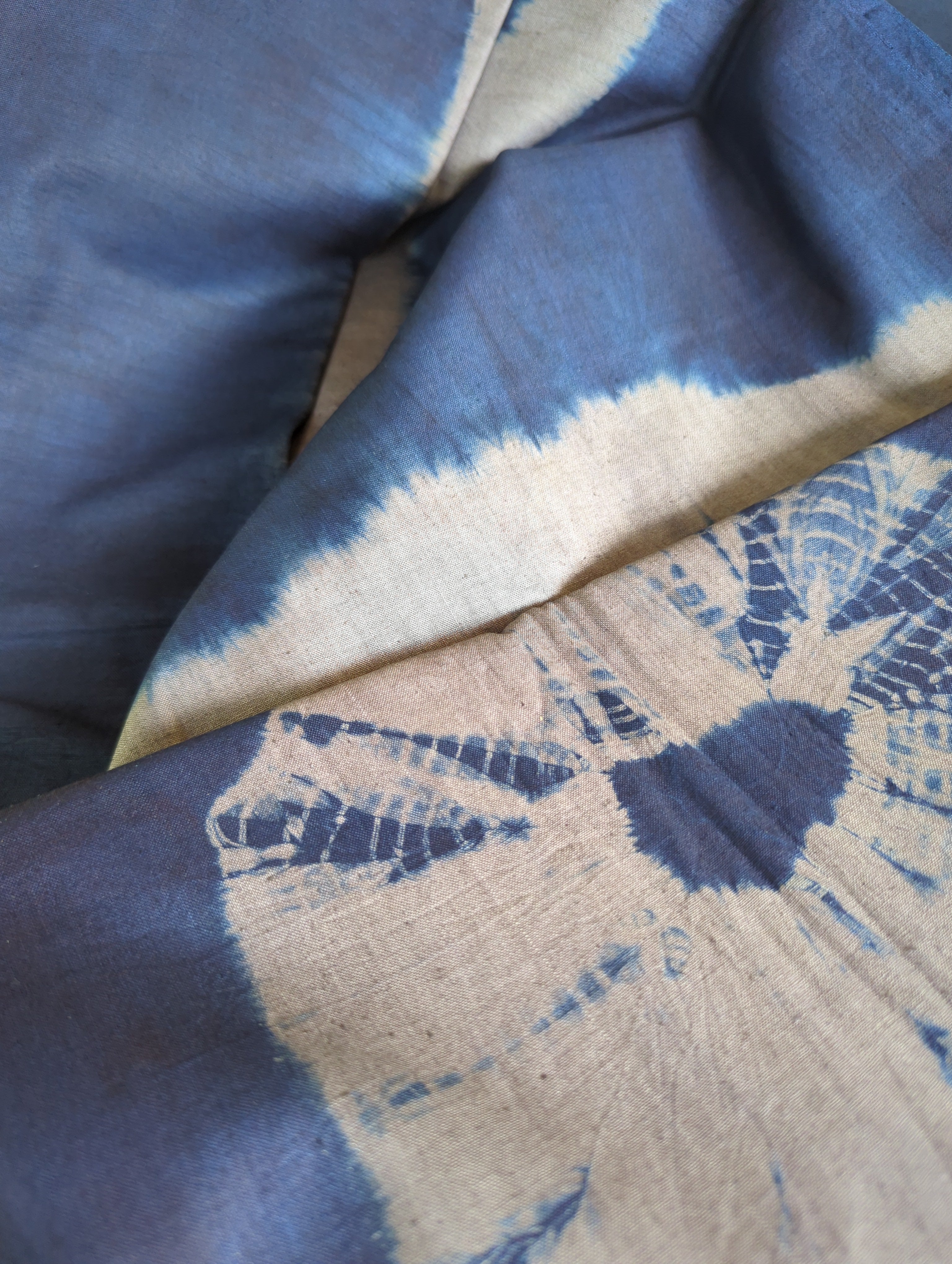 Tie-dye | Rosette in Brown