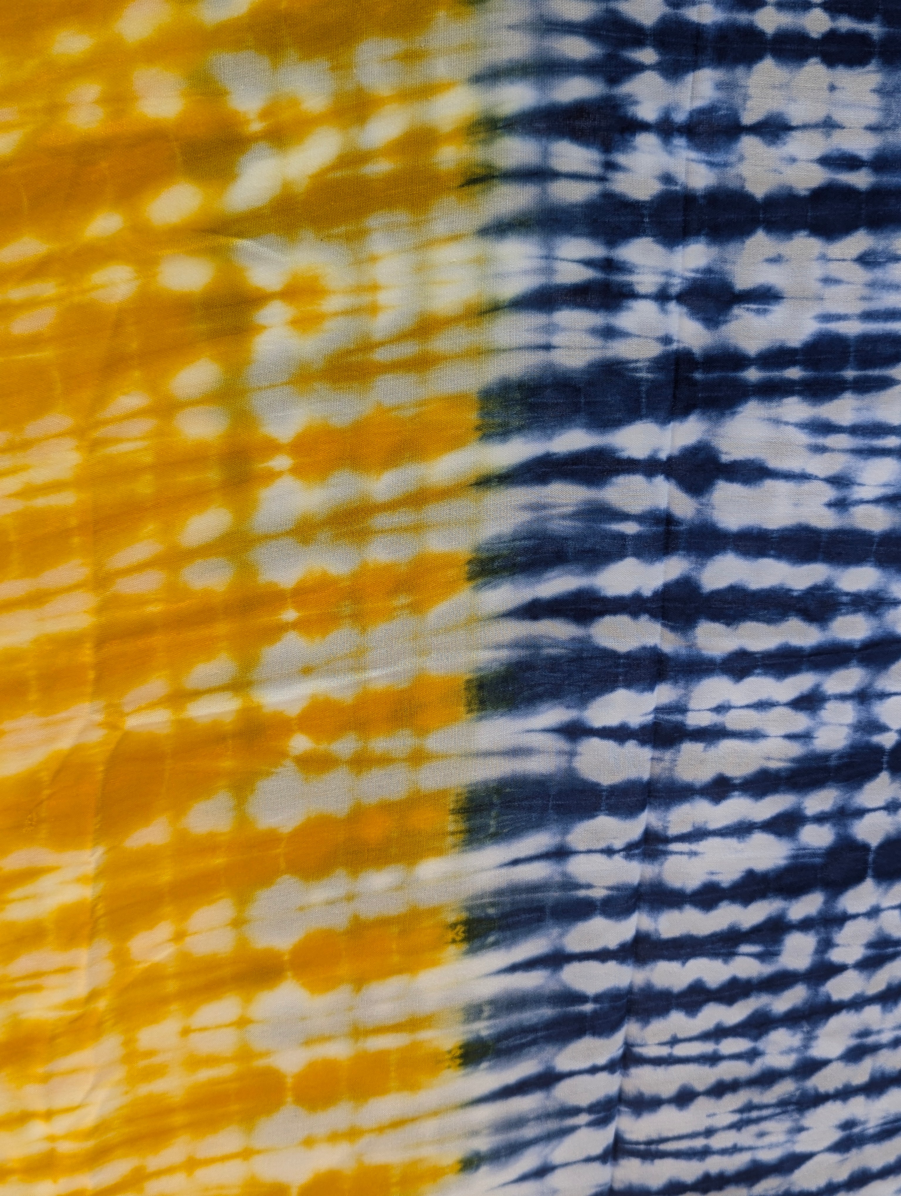 Rayon | Zebra Aba in Tumeric